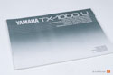 Yamaha TX-1000 Tuner
